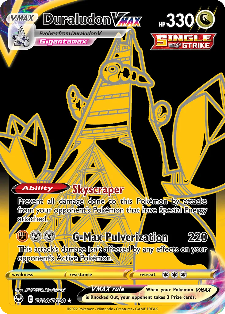 Duraludon VMAX #TG30, Silver Tempest Trainer Gallery