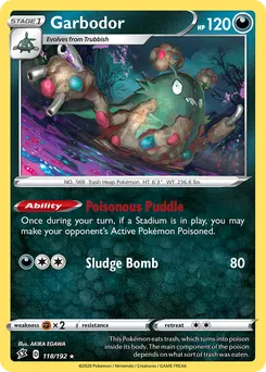 Garbodor #118, Rebel Clash