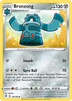 Bronzong #130, Rebel Clash