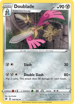 Doublade #134, Rebel Clash