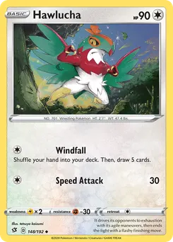 Hawlucha #148, Reverse Foil