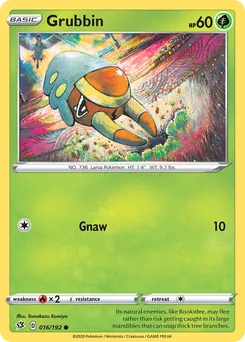 Grubbin #16, Reverse Foil