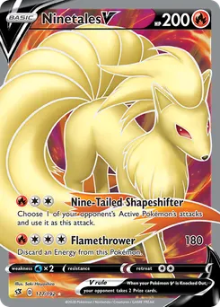 Ninetales V #177, Standard