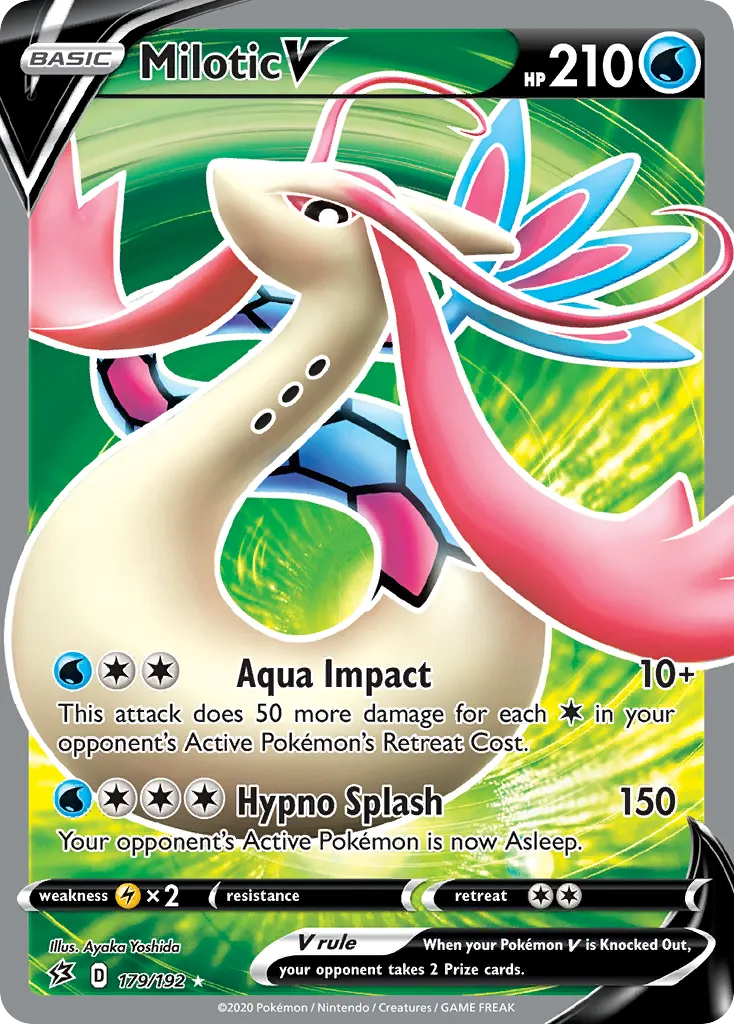 Milotic V #179, Rebel Clash