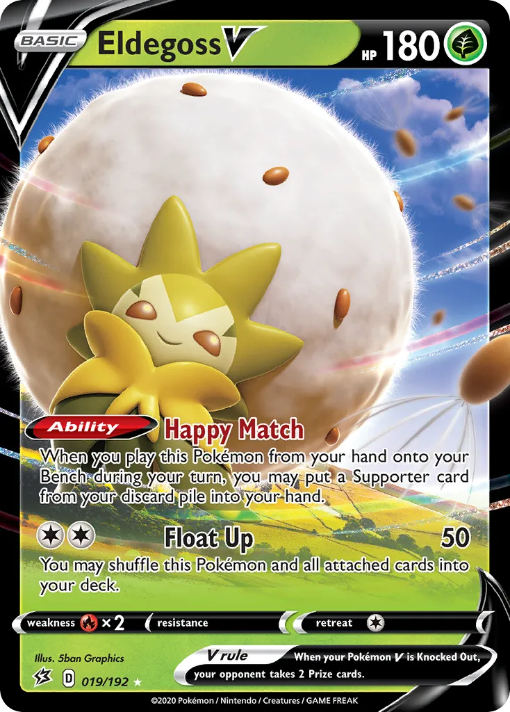 Eldegoss V #19, Rebel Clash