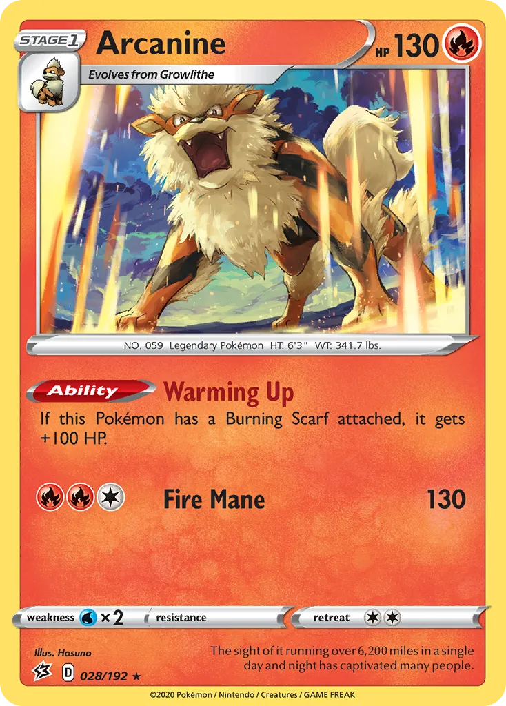 Arcanine #28, Rebel Clash