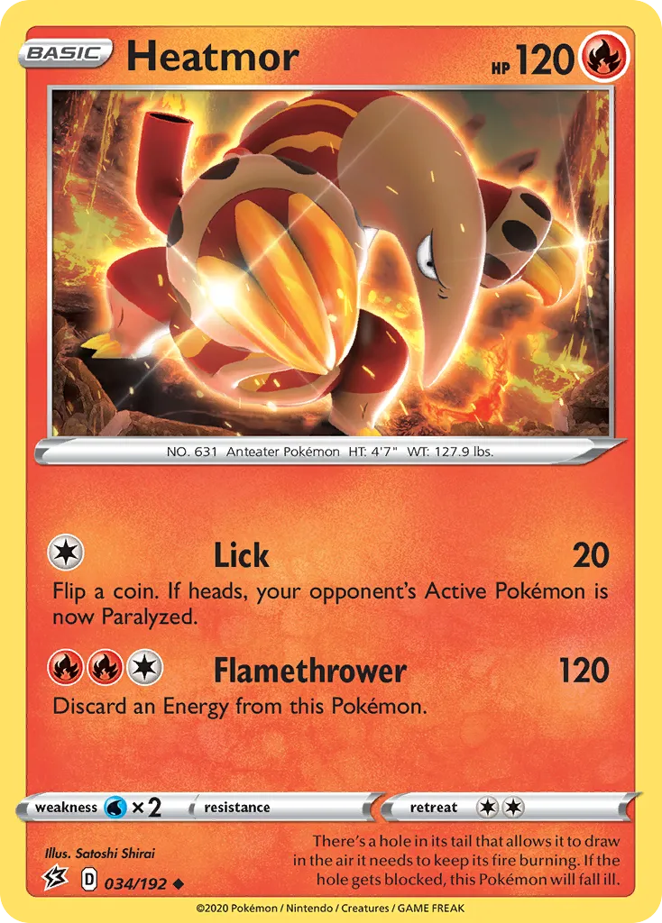 Heatmor #34, Rebel Clash Reverse Foil