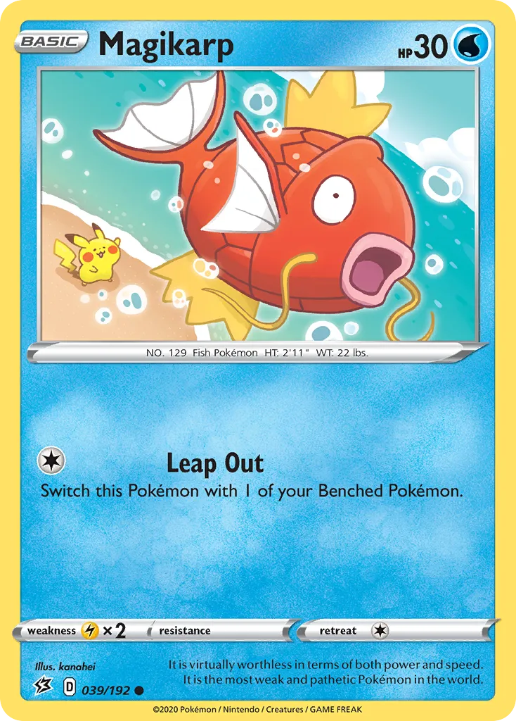 Magikarp #39, Rebel Clash Cosmos Mini Tin 5-Pack Collection