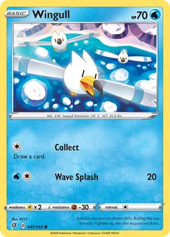 Wingull #41, Reverse Foil