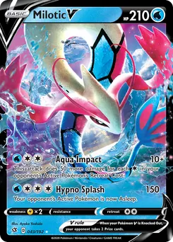 Milotic V #43, Standard