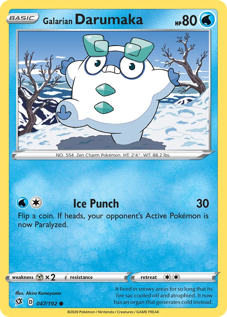 Galarian Darumaka #47, Rebel Clash
