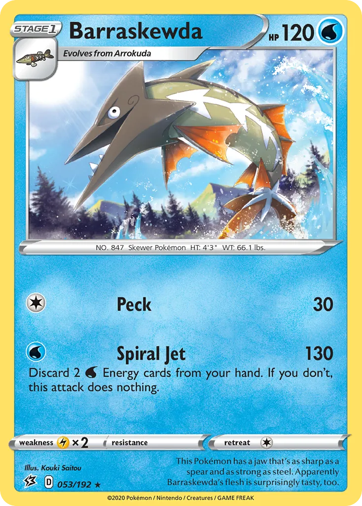 Barraskewda #53, Rebel Clash Reverse Foil