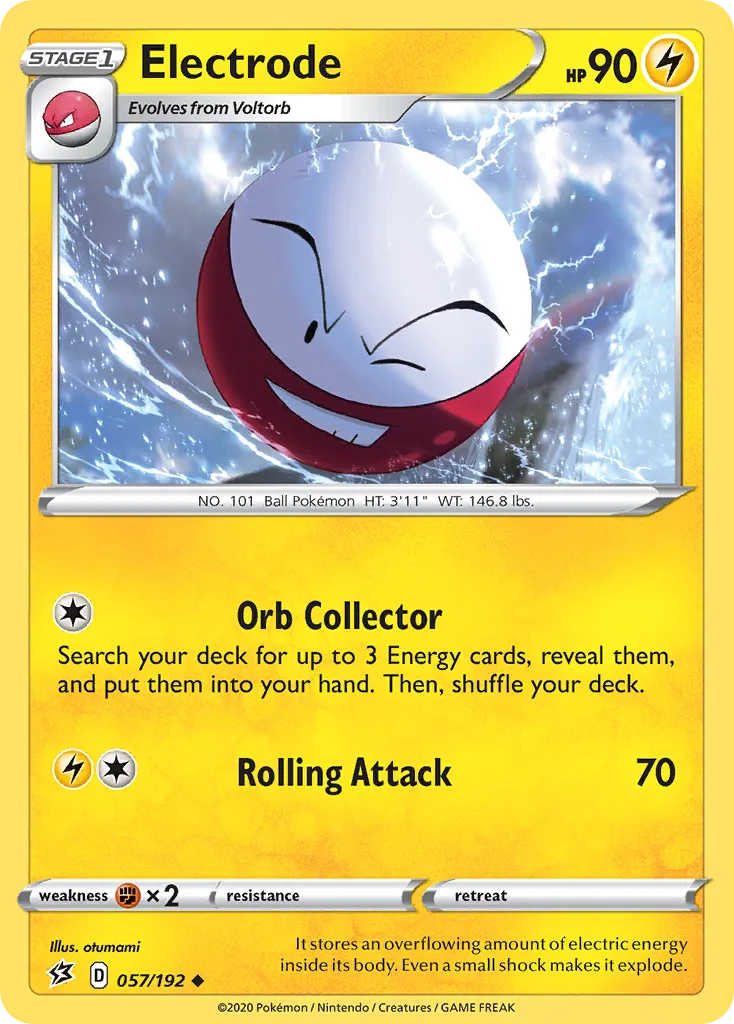 Electrode #57, Rebel Clash Reverse Foil