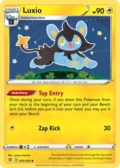 Luxio #61, Standard