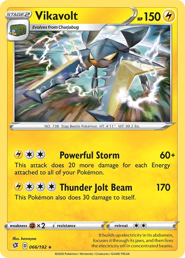 Vikavolt #66, Rebel Clash Reverse Foil
