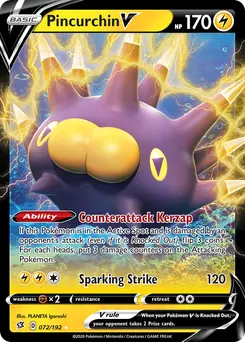 Pincurchin V #72, Standard