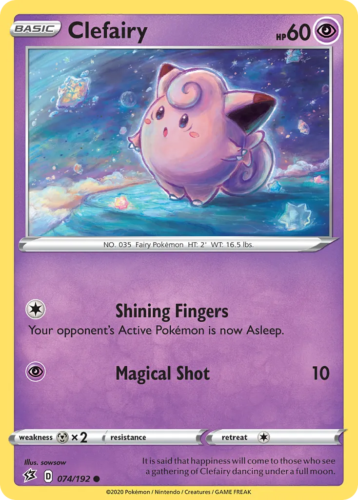 Clefairy #74, Rebel Clash