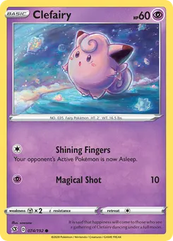 Clefairy #74, Standard