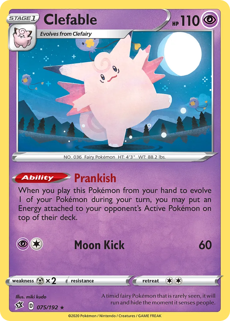 Clefable #75, Rebel Clash