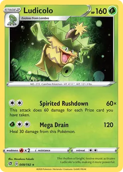 Ludicolo #9, Reverse Foil