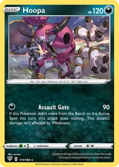 Hoopa #111, Reverse Foil