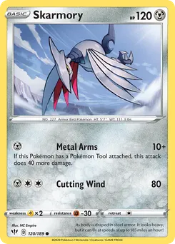 Skarmory #120, Reverse Foil