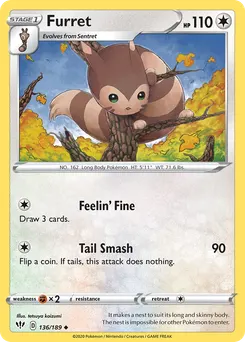Furret #136, Darkness Ablaze