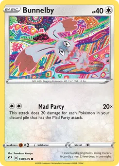 Bunnelby #150, Darkness Ablaze