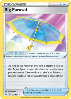 Big Parasol #157, Reverse Foil