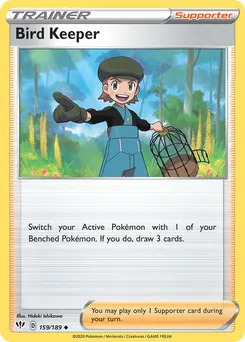 Bird Keeper #159, Darkness Ablaze