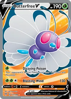 Butterfree V #177, Standard