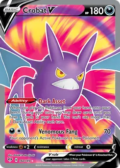 Crobat V #182, Standard