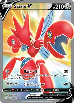Scizor V #183, Standard