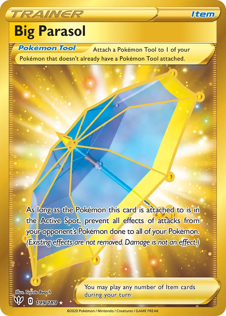 Big Parasol #199, Darkness Ablaze Secret