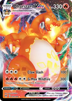 Charizard VMAX #20, Darkness Ablaze