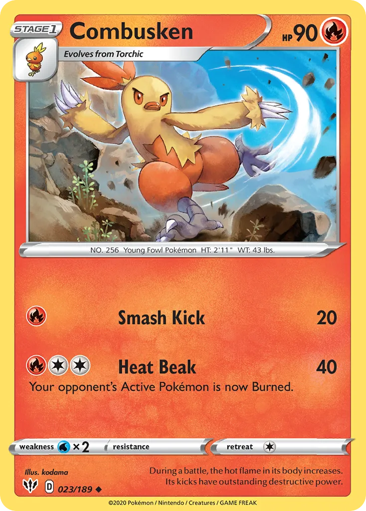Combusken #23, Darkness Ablaze