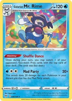 Galarian Mr. Rime #36, Thank You Stamp