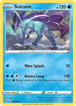Suicune #37, Standard