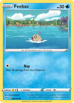 Feebas #38, Reverse Foil