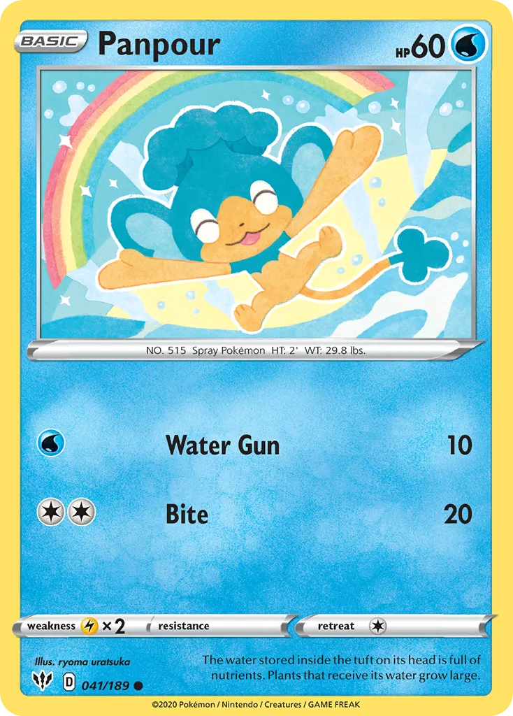 Panpour #41, Darkness Ablaze Reverse Foil