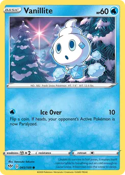 Vanillite #45, Reverse Foil