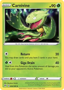 Carnivine #5, Reverse Foil