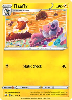 Flaaffy #56, Darkness Ablaze