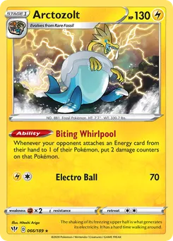 Arctozolt #66, Reverse Foil