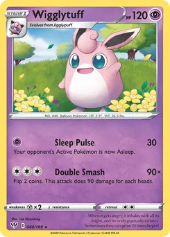 Wigglytuff #68, Reverse Foil