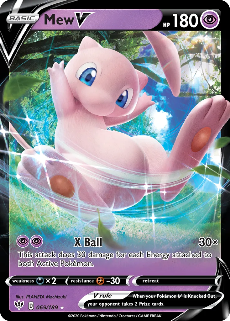 Mew V #69, Darkness Ablaze
