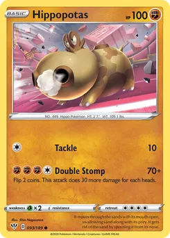 Hippopotas #93, Reverse Foil