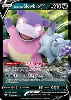 Galarian Slowbro V #99, Standard