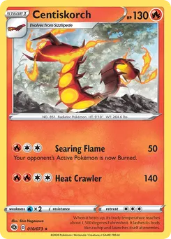 Centiskorch #10, Reverse Foil