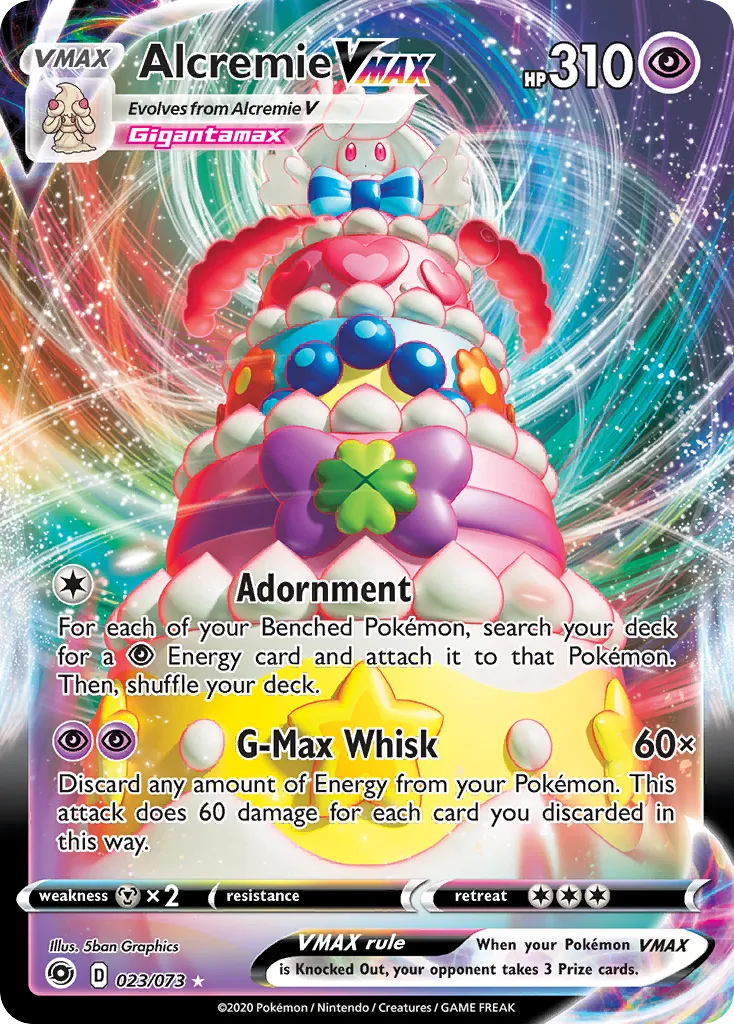 Alcremie VMAX #23, Champion's Path
